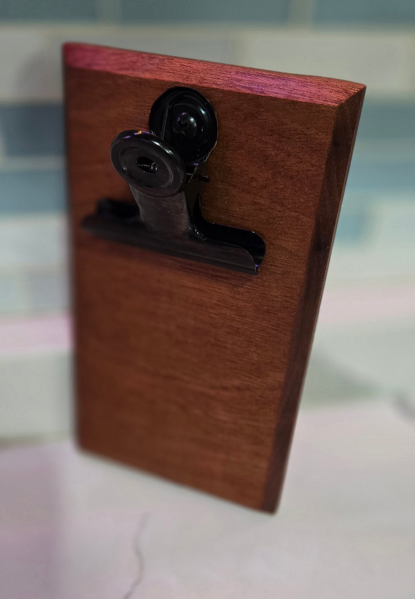 Ticket/Check Presenter with Clip