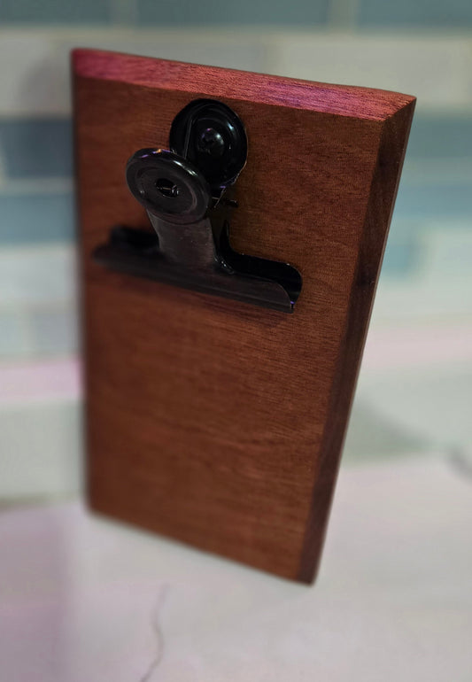 Ticket/Check Presenter with Clip