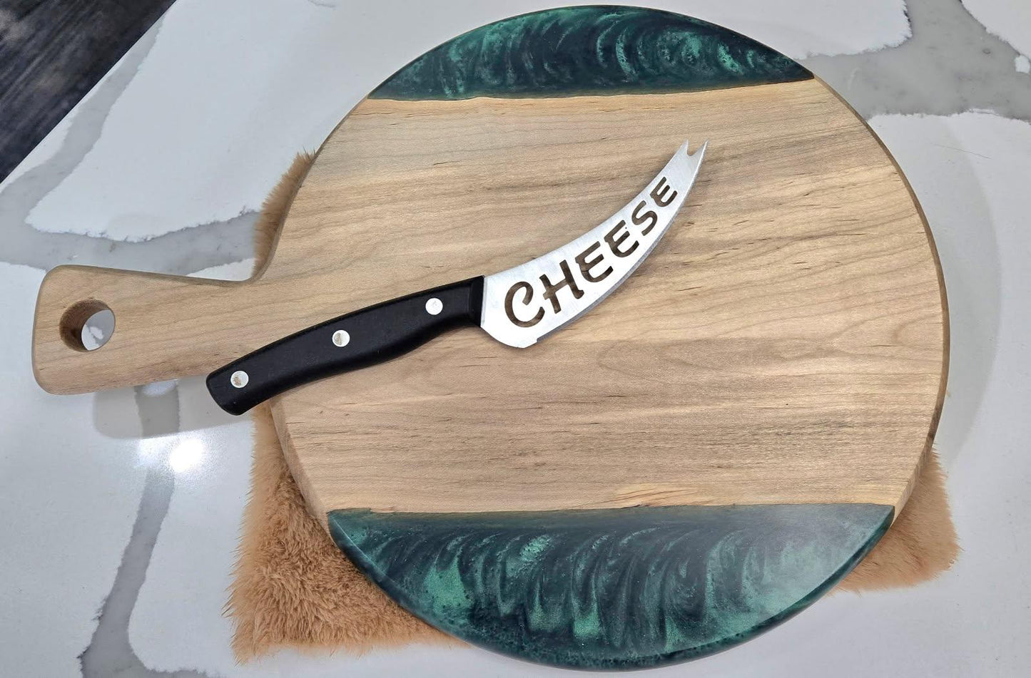 Sea Green Charcuterie Board