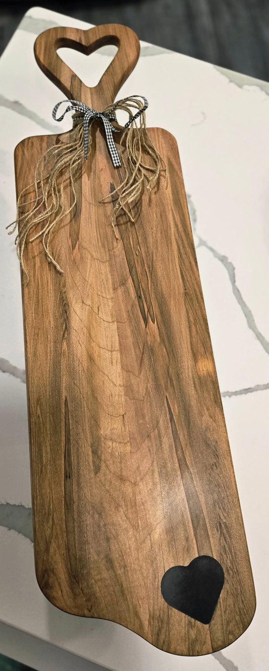 Black Heart Charcuterie Board