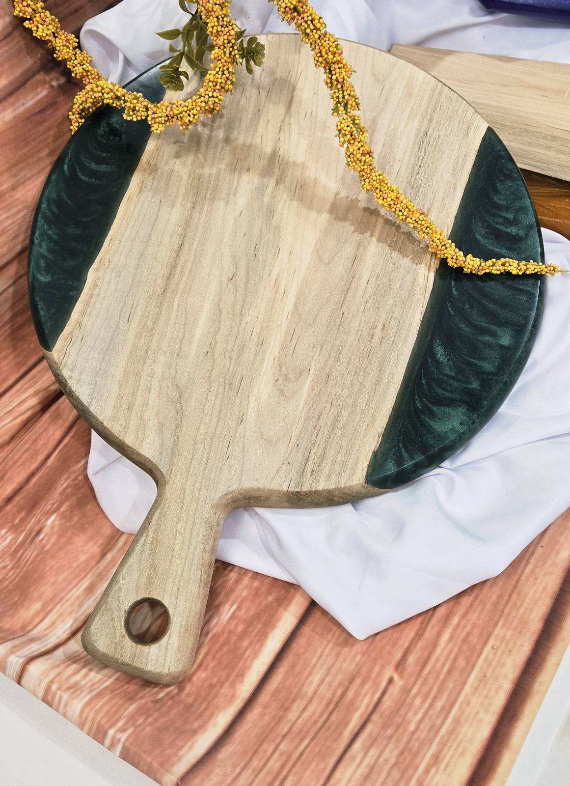 Sea Green Charcuterie Board