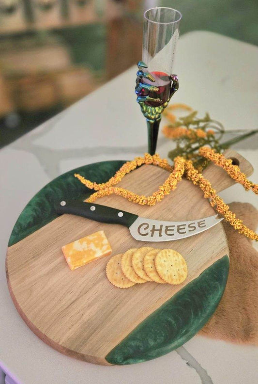 Sea Green Charcuterie Board